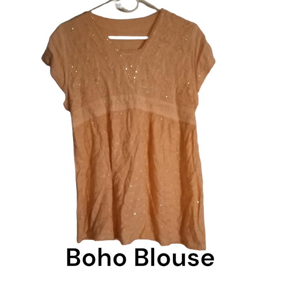 - ** Sequined Boho Blouse- Much Like Loveshackfan… - image 5